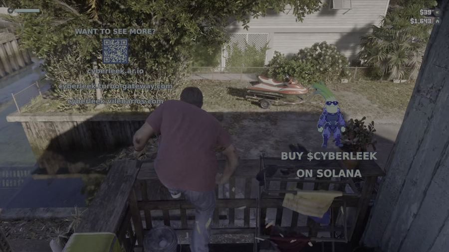 Скриншот билда ГТА 6 Vice City, still 02 CyberLeak