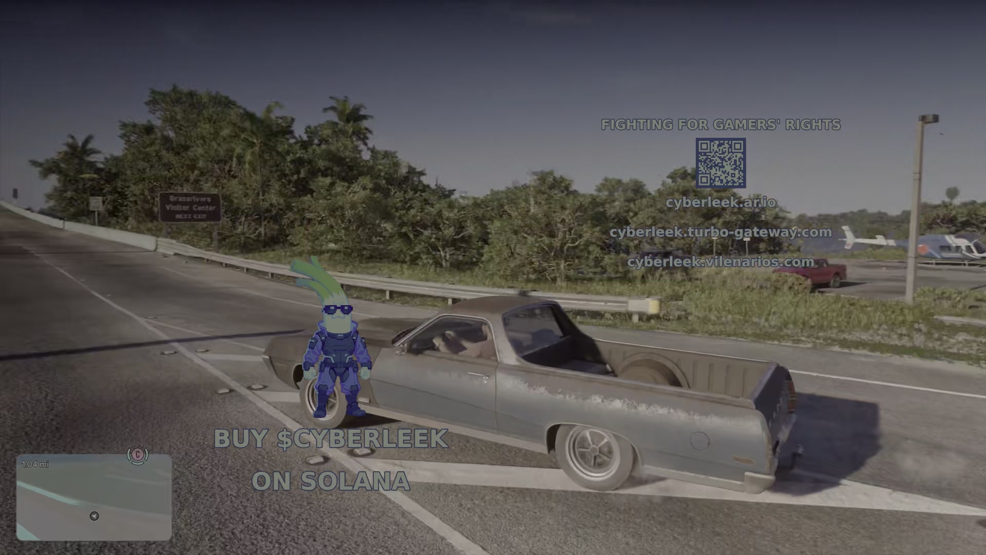 Клип шоссе Leonida playable build GTA 6